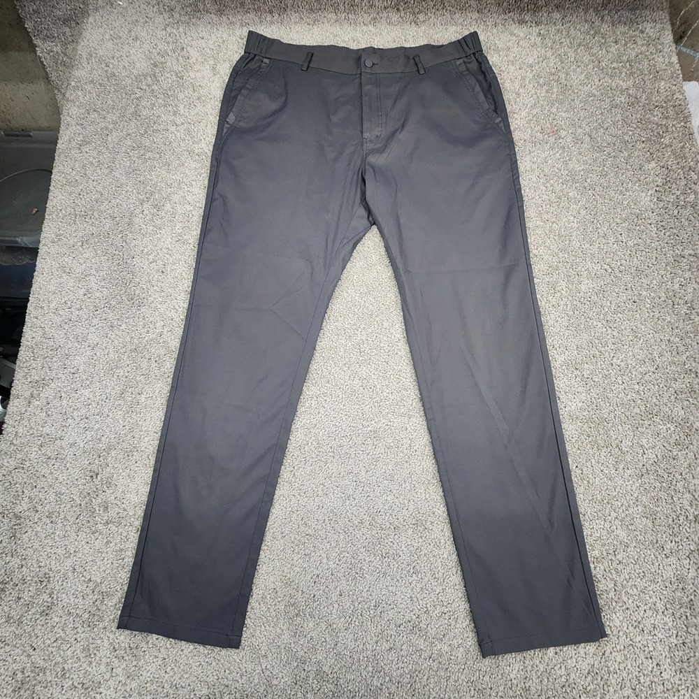 Jack Archer Jetsetter Pants Mens 36x32 Charcoal Gray Office‎ Tech Performance